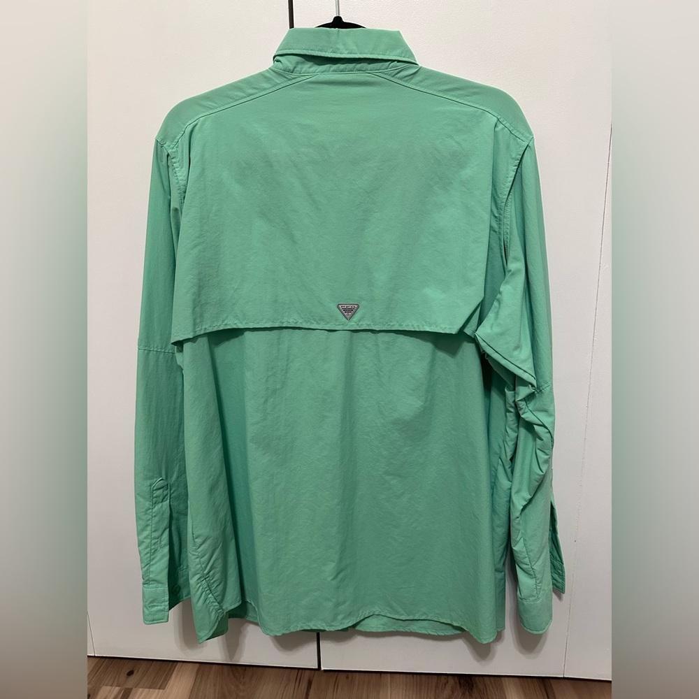 Columbia Bahama women’s green long sleeve fishing shirt - Picture 2 of 9
